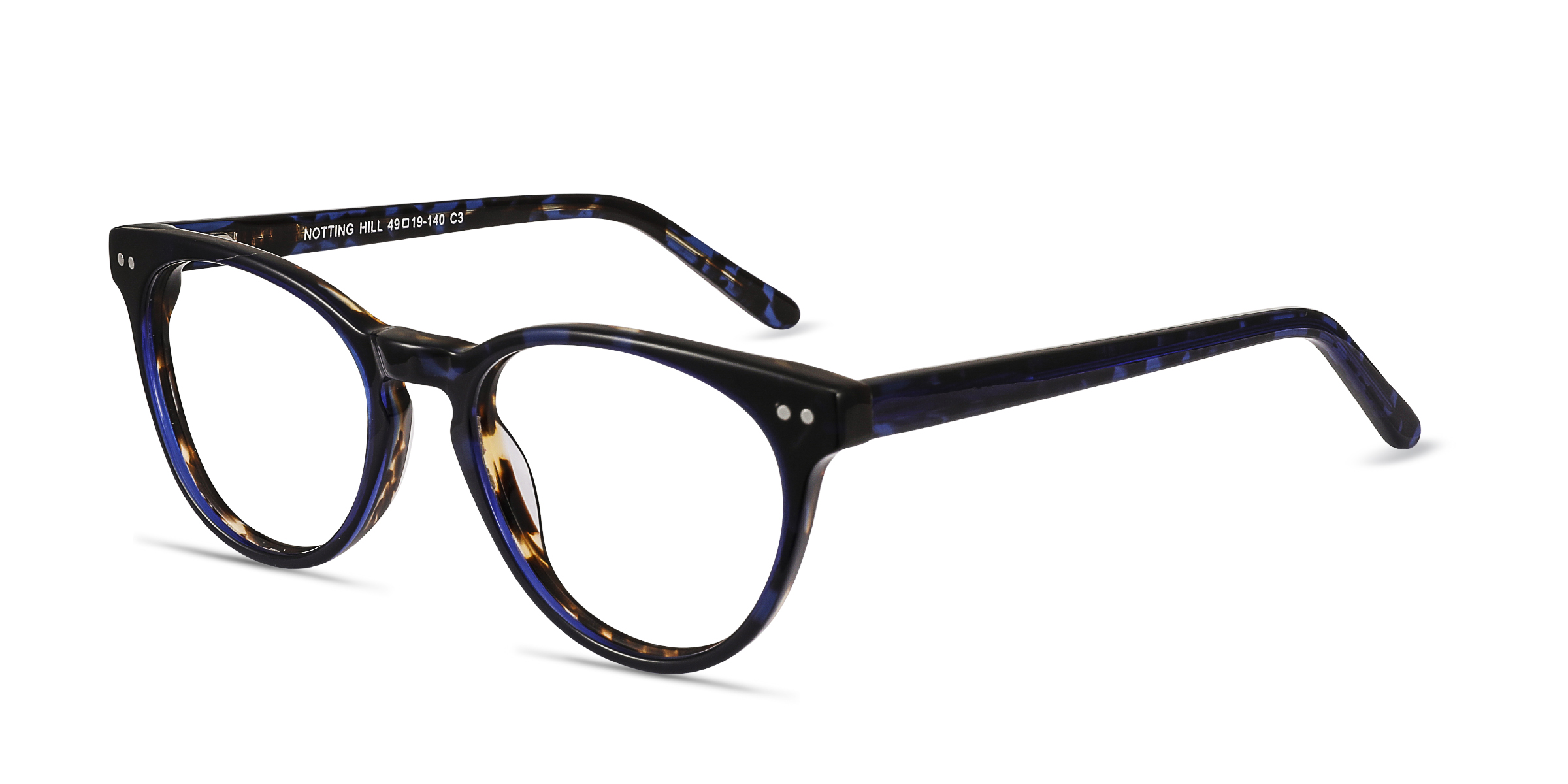 Notting Hill Cat Eye Blue Floral Full Rim Eyeglasses Eyebuydirect