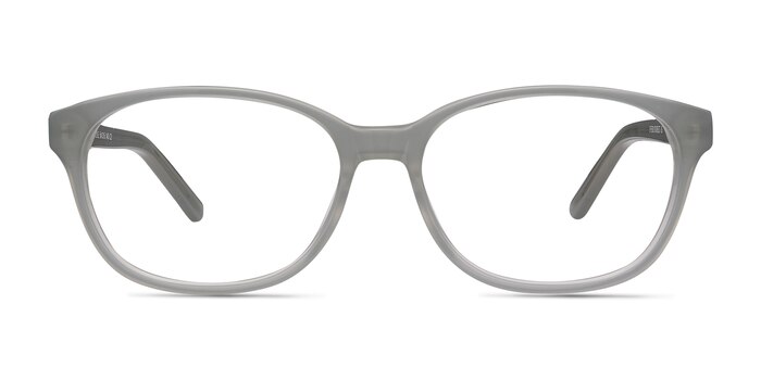 Lyle Rectangle Gray Glasses for Women | Eyebuydirect