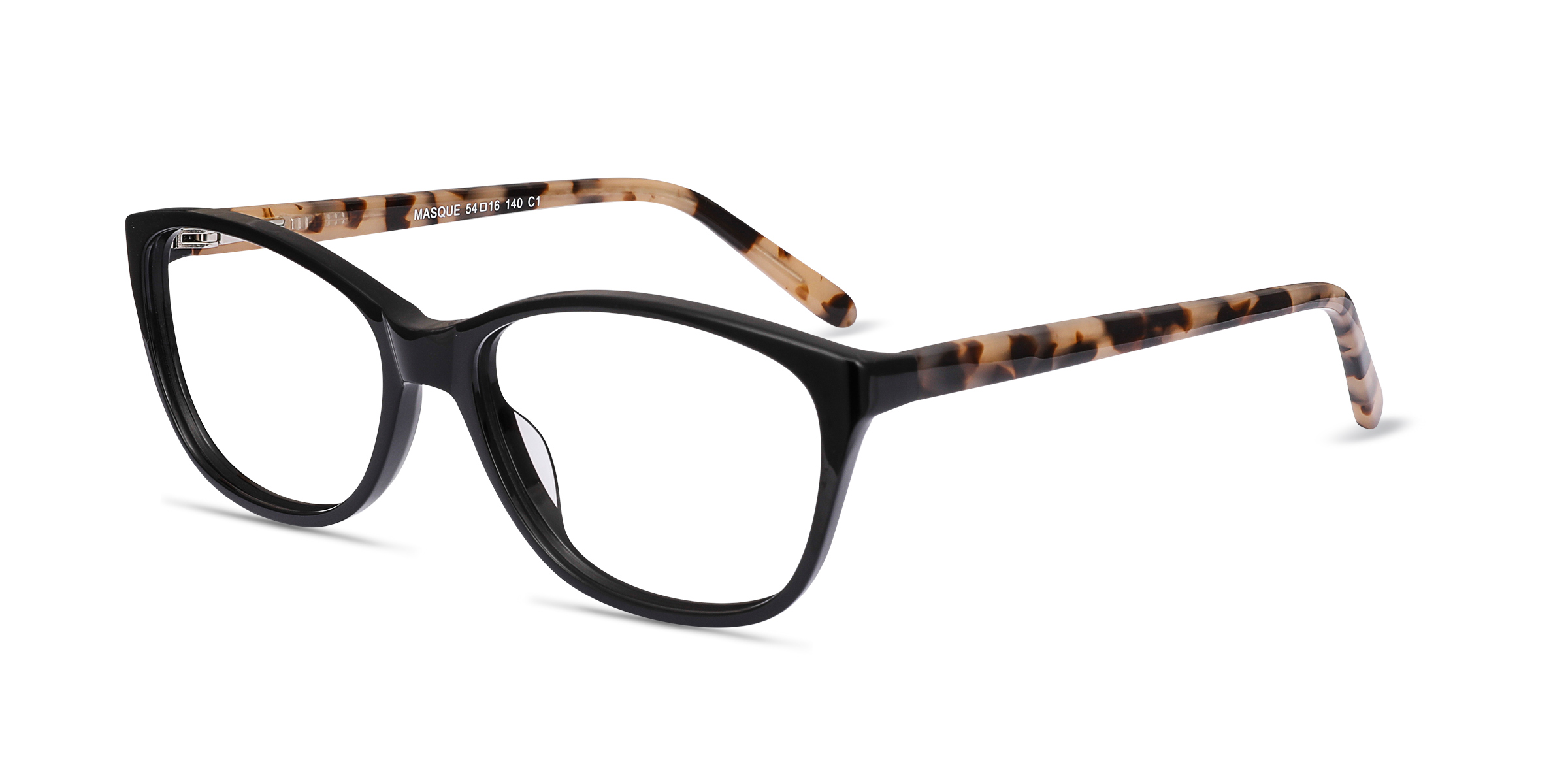 Masque Cat Eye Black Glasses for Women | Eyebuydirect