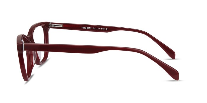 Prodigy Burgundy Acétate Montures de lunettes de vue d'EyeBuyDirect