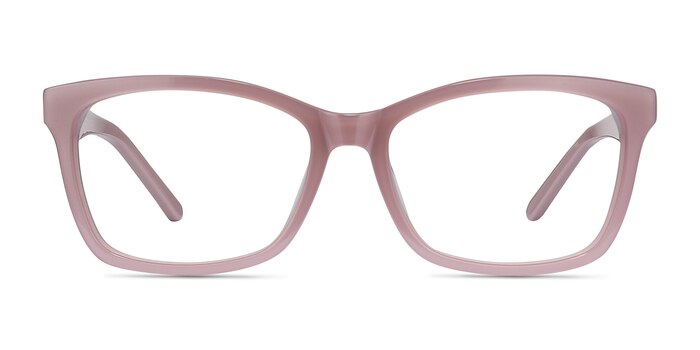 Mode Matte Pink Acétate Montures de lunettes de vue d'EyeBuyDirect