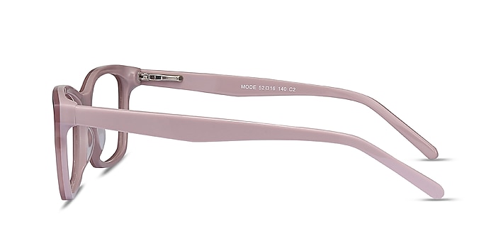 Mode Matte Pink Acétate Montures de lunettes de vue d'EyeBuyDirect