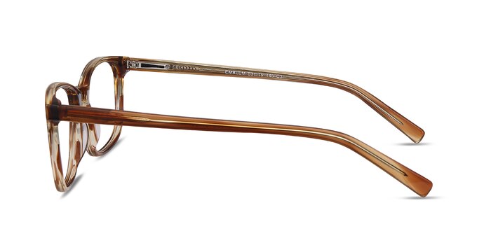 Emblem Brun Acétate Montures de lunettes de vue d'EyeBuyDirect