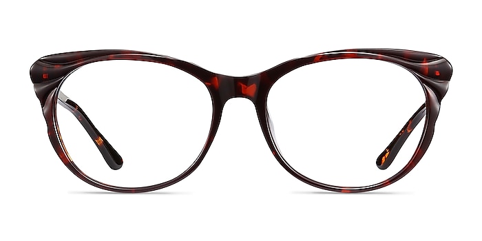 Mariposa Red Tortoise Acetate Eyeglass Frames from EyeBuyDirect