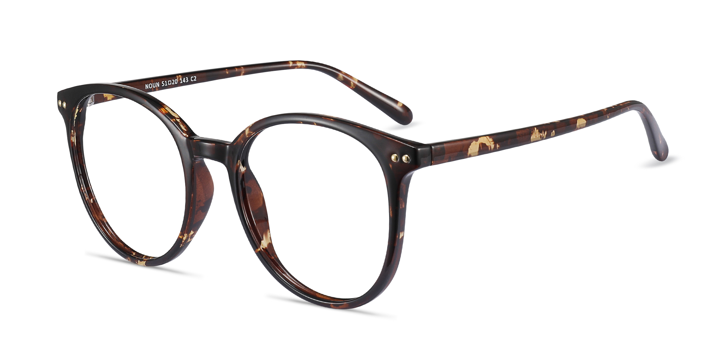 Noun Round Tortoise Glasses for Women Eyebuydirect