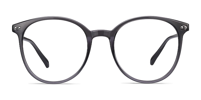 Noun Gray Plastic Eyeglass Frames from EyeBuyDirect