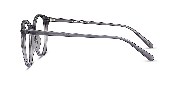 Noun Gris Plastique Montures de lunettes de vue d'EyeBuyDirect