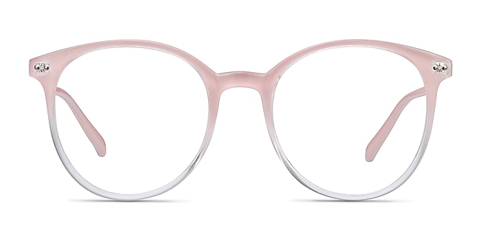 Noun Pink Plastic Eyeglass Frames from EyeBuyDirect