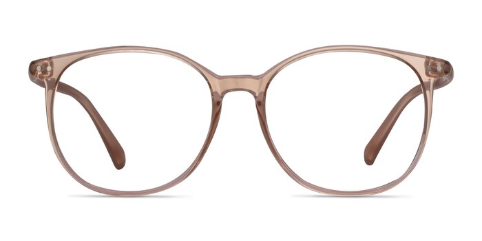 Lucia Champagne Plastique Montures de lunettes de vue d'EyeBuyDirect