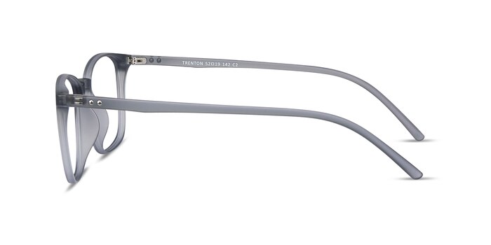 Trenton Gray Plastic Eyeglass Frames from EyeBuyDirect