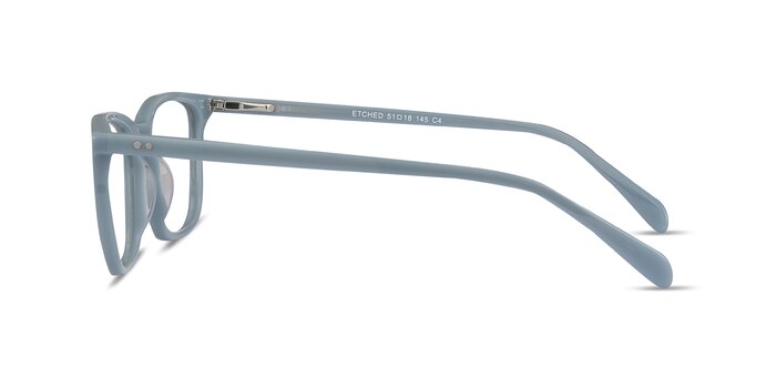 Etched Bleu Acétate Montures de lunettes de vue d'EyeBuyDirect