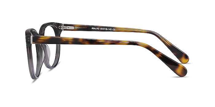 Rialto Gray Acetate Eyeglass Frames from EyeBuyDirect