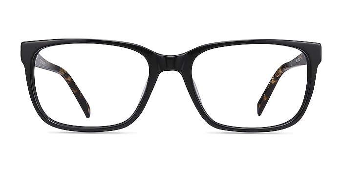 Demo Black Acetate Eyeglass Frames from EyeBuyDirect