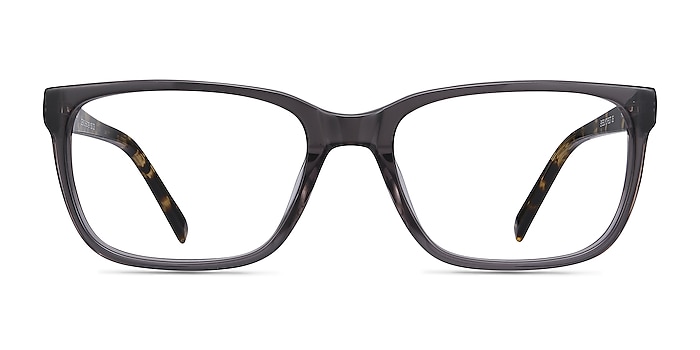 Demo Gray Acetate Eyeglass Frames from EyeBuyDirect
