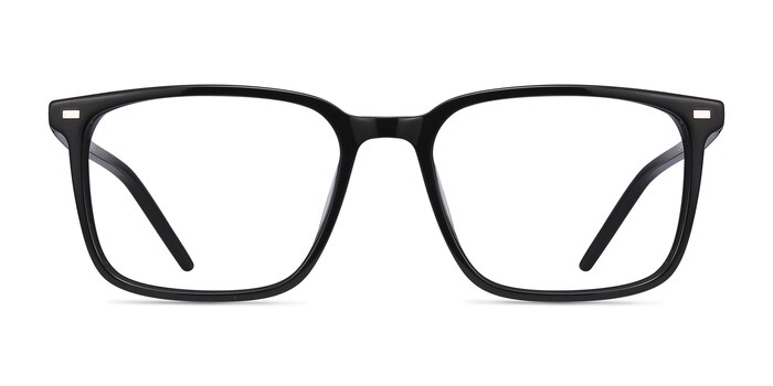 Chief Noir Acétate Montures de lunettes de vue d'EyeBuyDirect