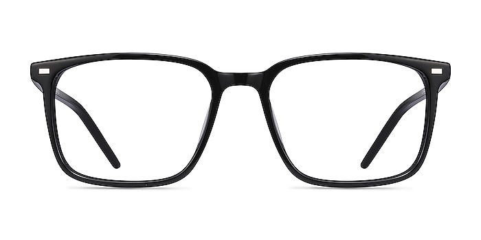 Chief Noir Acétate Montures de lunettes de vue d'EyeBuyDirect