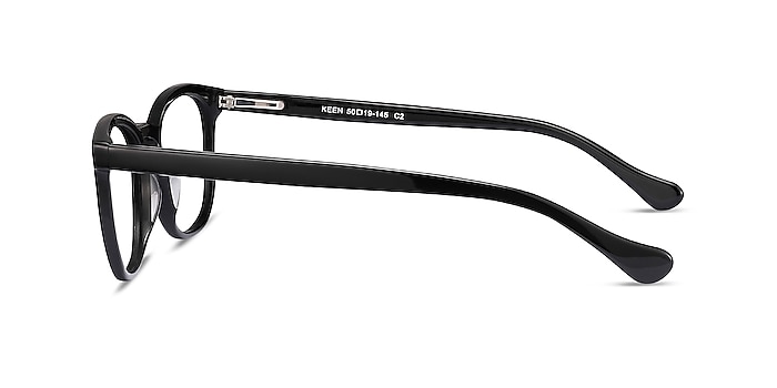 Keen Black Acetate Eyeglass Frames from EyeBuyDirect