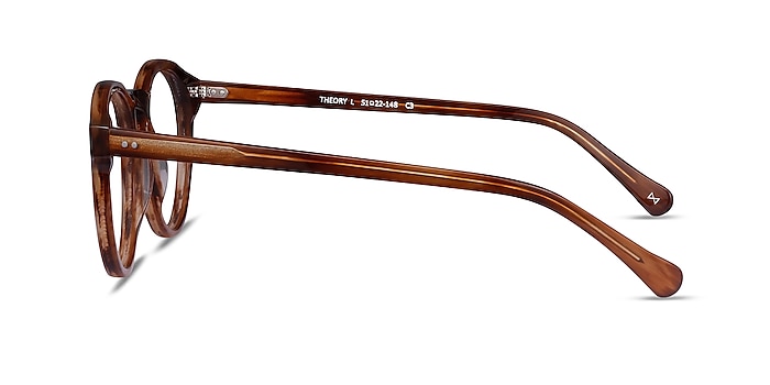 Theory Cognac Acetate Eyeglass Frames from EyeBuyDirect