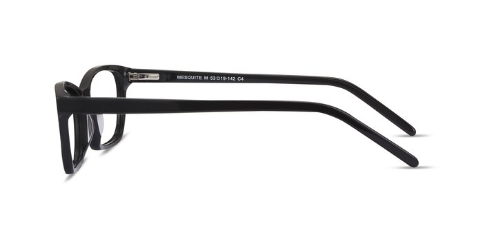 Mesquite Black Acetate Eyeglass Frames from EyeBuyDirect