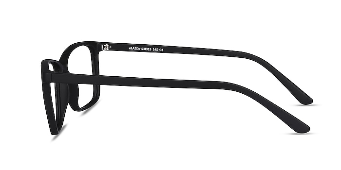 Alaska Black Plastic Eyeglass Frames from EyeBuyDirect