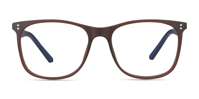 Mystery Brun Plastique Montures de lunettes de vue d'EyeBuyDirect