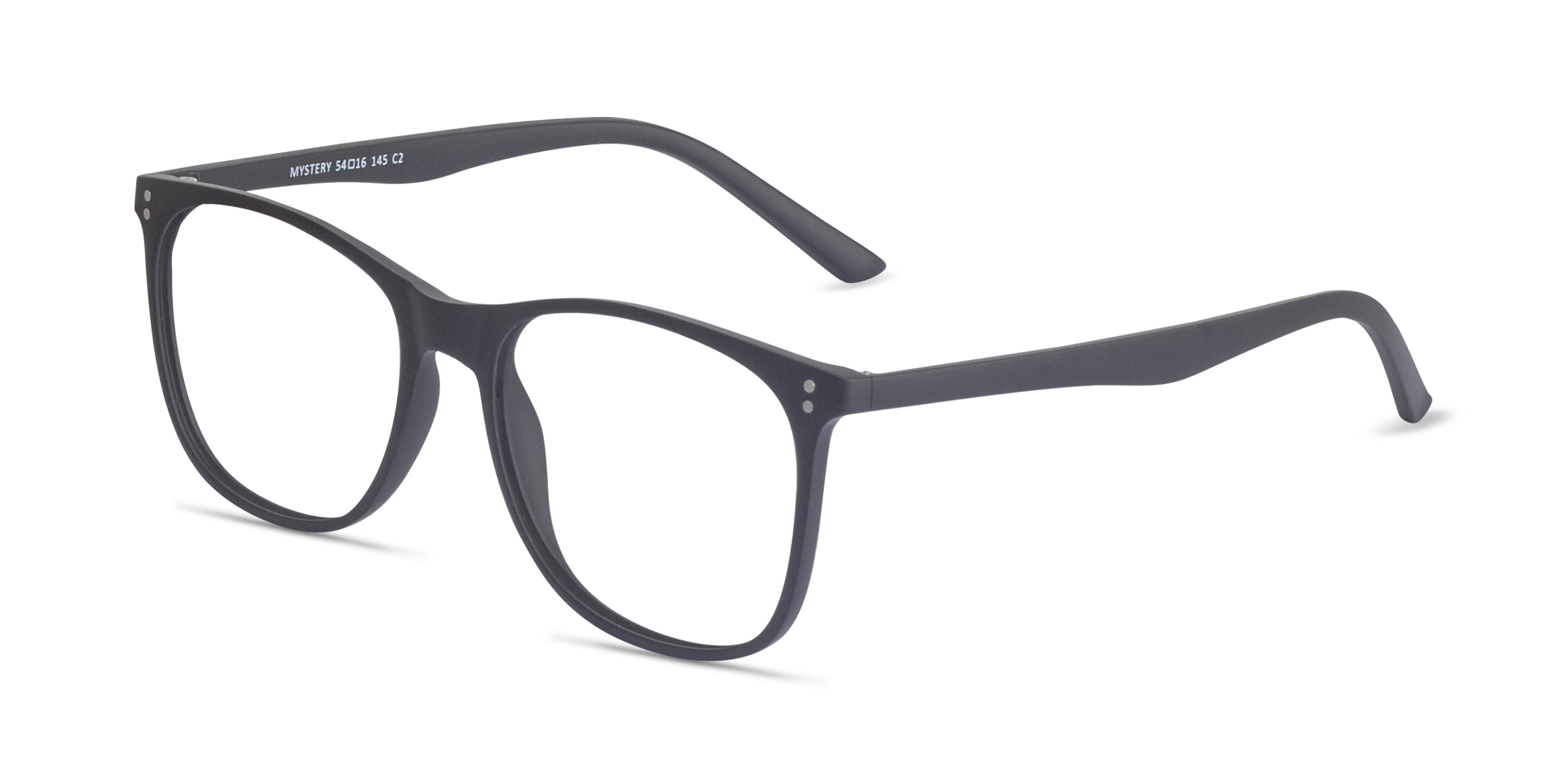 Mystery Rectangle Black Full Rim Eyeglasses | Eyebuydirect Canada