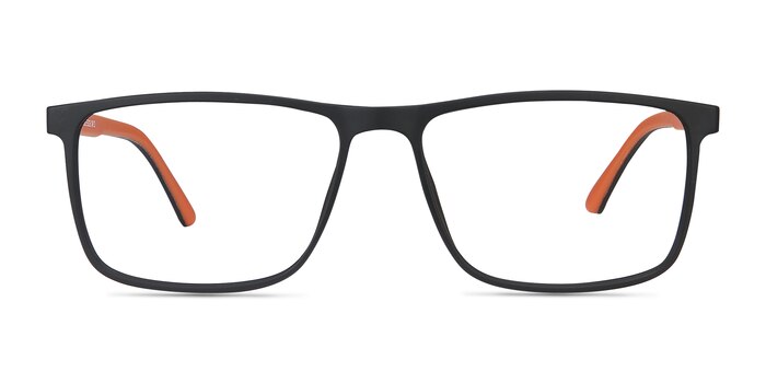 Holmes Black Plastic Eyeglass Frames from EyeBuyDirect