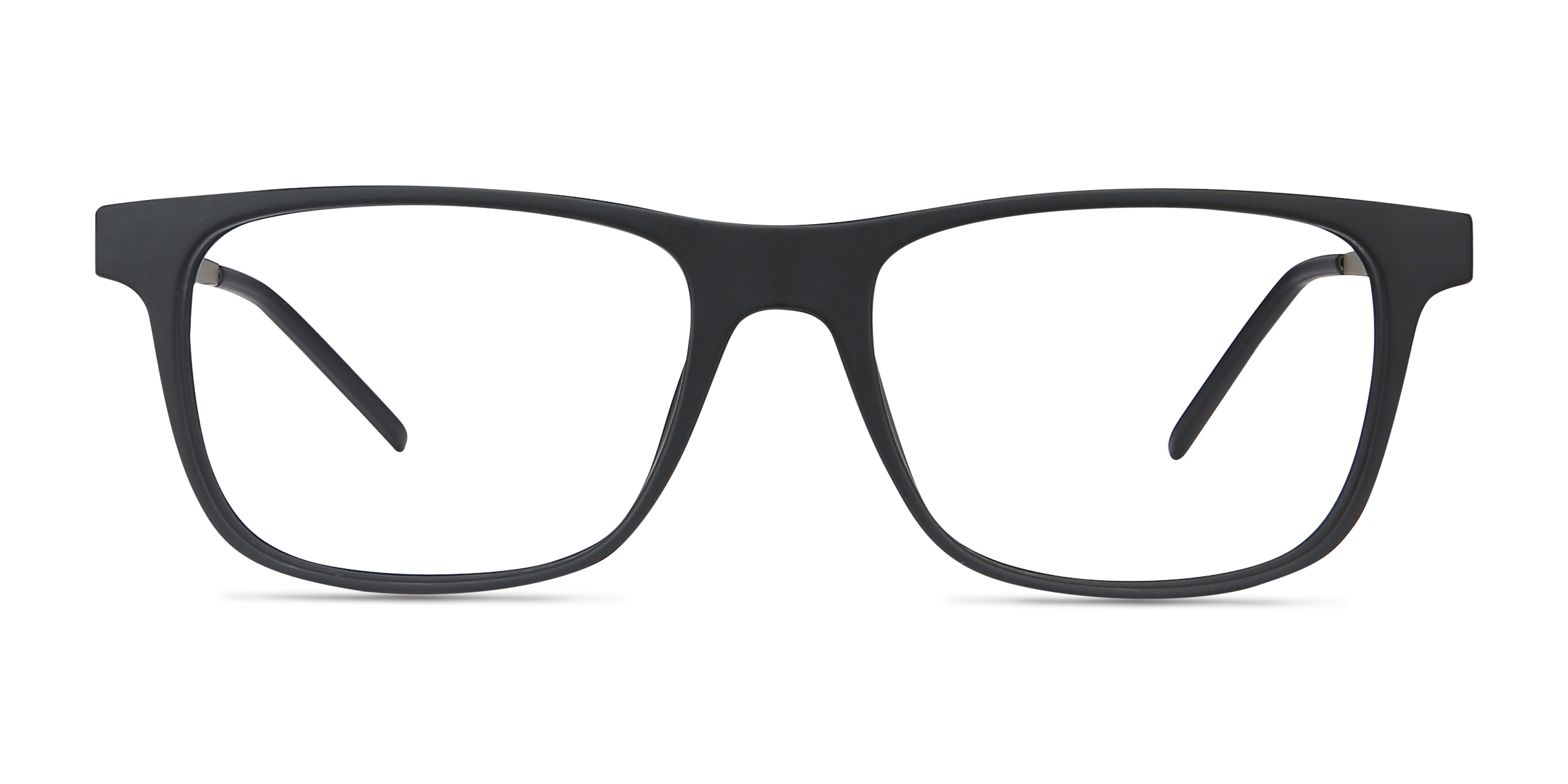 Karat Rectangle Black Glasses for Women | Eyebuydirect