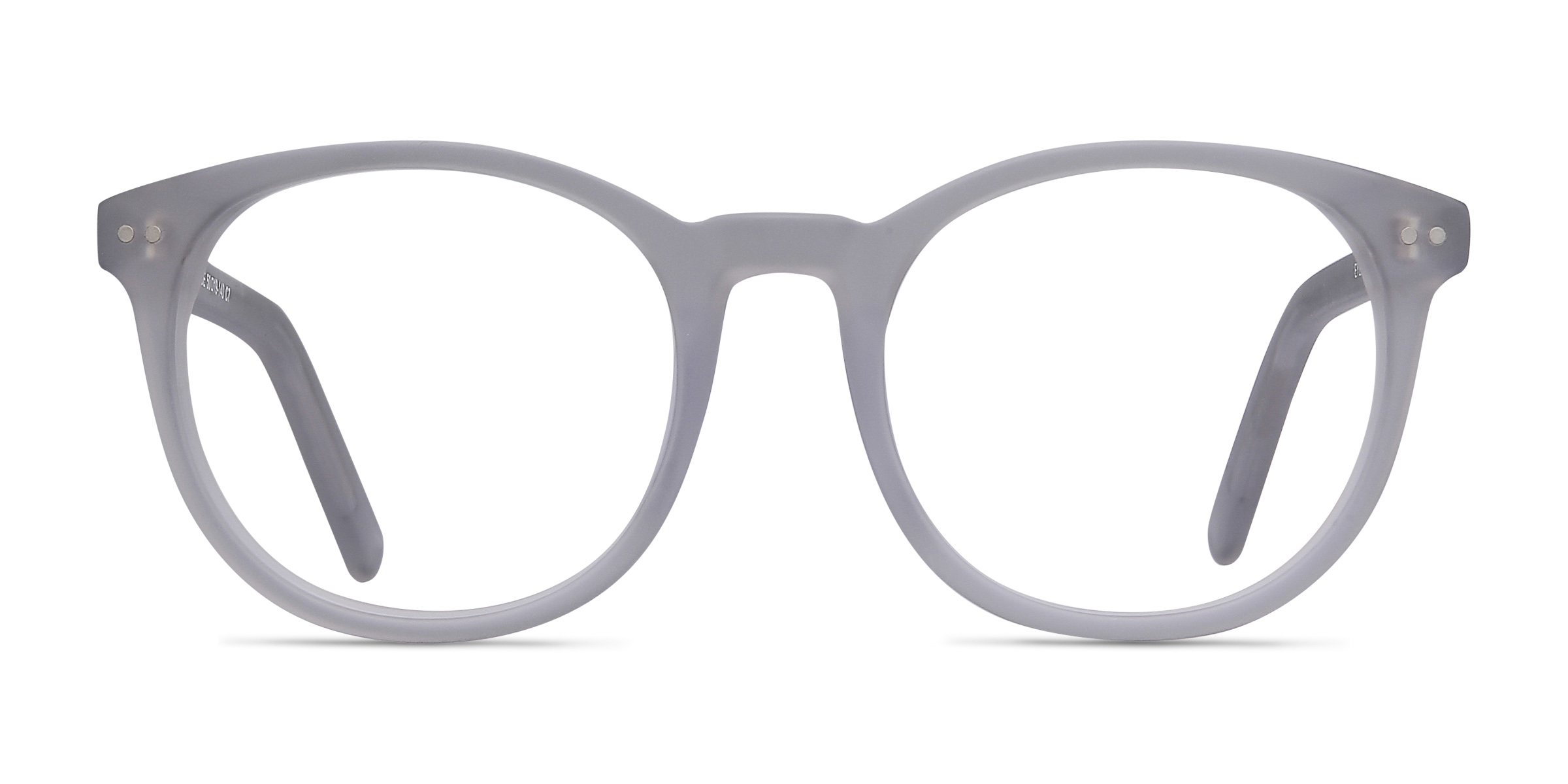 Primrose Round Matte Clear Full Rim Eyeglasses Eyebuydirect Canada 3656