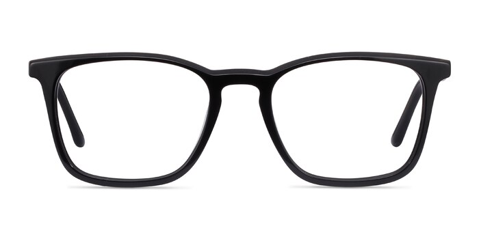 Phoenix Noir Acétate Montures de lunettes de vue d'EyeBuyDirect
