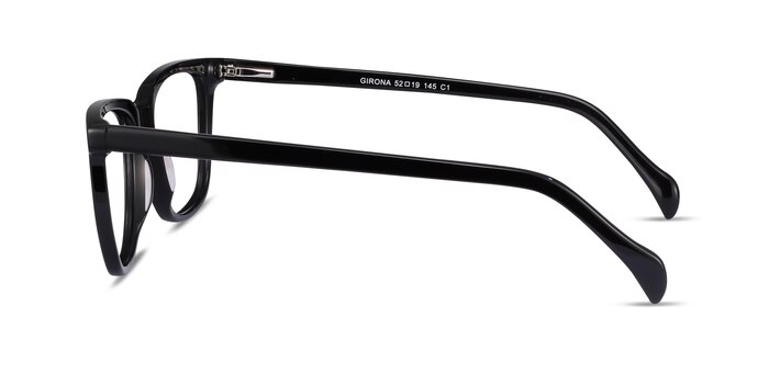 Girona Black Acetate Eyeglass Frames from EyeBuyDirect