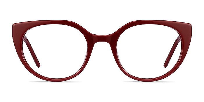 Rhyme Burgundy Acétate Montures de lunettes de vue d'EyeBuyDirect