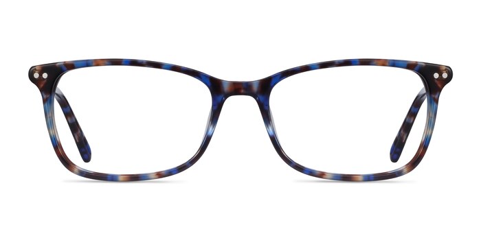 Alette Blue Floral Acétate Montures de lunettes de vue d'EyeBuyDirect