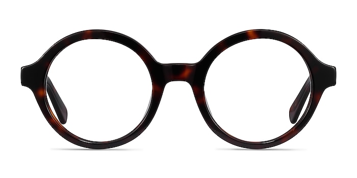 Groove Tortoise Acetate Eyeglass Frames from EyeBuyDirect