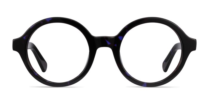 Groove Blue Tortoise Acetate Eyeglass Frames from EyeBuyDirect