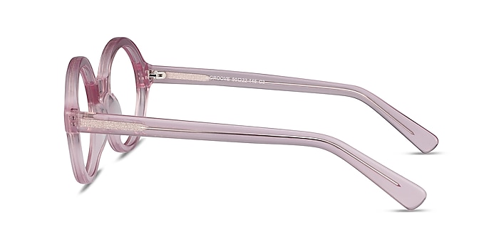 Groove Pink Acetate Eyeglass Frames from EyeBuyDirect