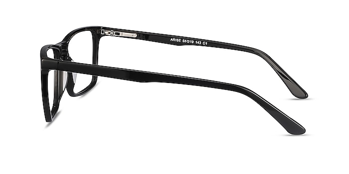 Arise Noir Acétate Montures de lunettes de vue d'EyeBuyDirect