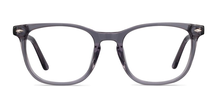 Honor Clear Gray Acetate Eyeglass Frames from EyeBuyDirect