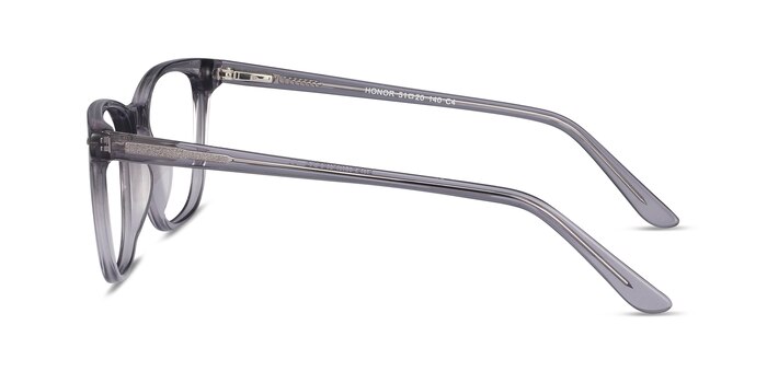 Honor Clear Gray Acetate Eyeglass Frames from EyeBuyDirect