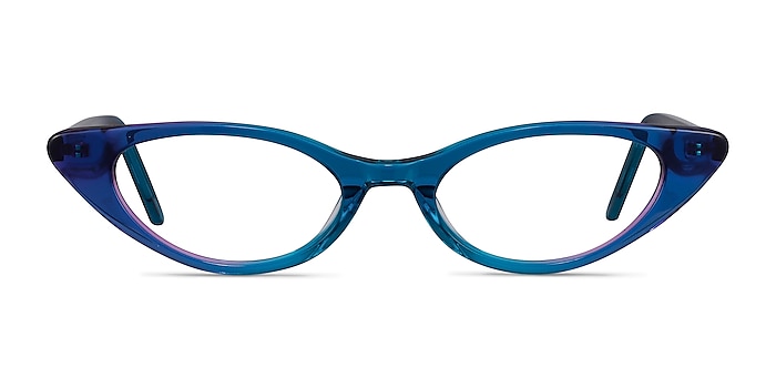Hush Blue Acetate Eyeglass Frames from EyeBuyDirect