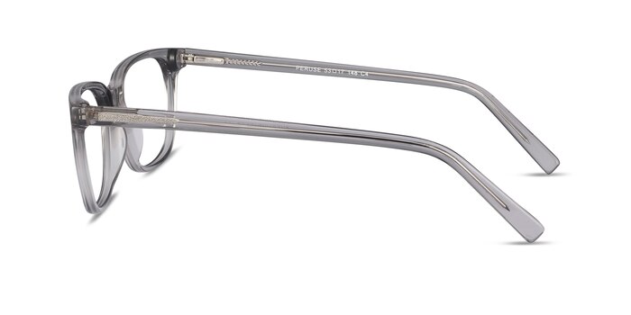 Peruse Clear Gray Acetate Eyeglass Frames from EyeBuyDirect