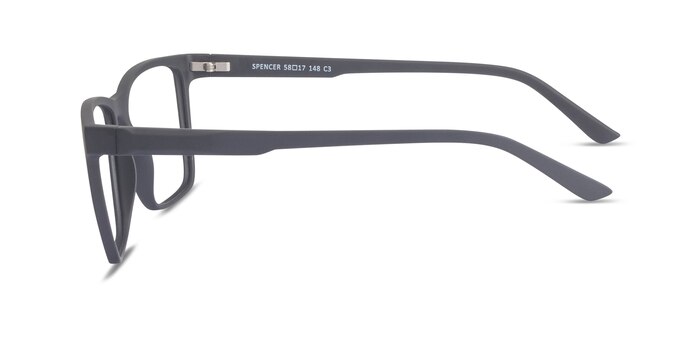 Spencer Black Plastic Eyeglass Frames from EyeBuyDirect