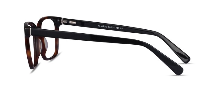 Charlie Brown Tortoise Acétate Montures de lunettes de vue d'EyeBuyDirect