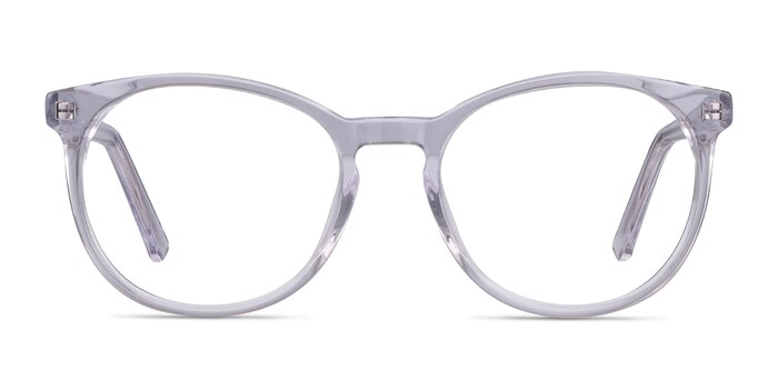 Dulce Transparent Acétate Montures de lunettes de vue d'EyeBuyDirect