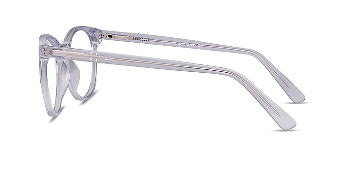 Dulce Transparent Acétate Montures de lunettes de vue d'EyeBuyDirect