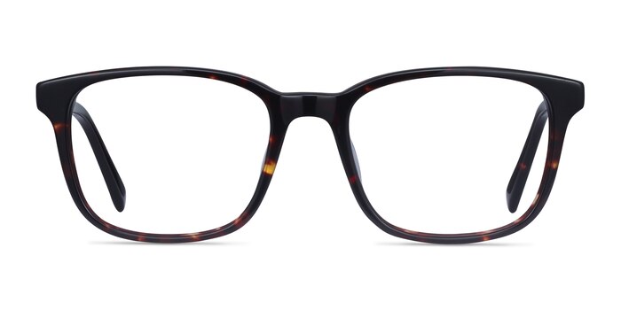 Longway Écaille Noire Acétate Montures de lunettes de vue d'EyeBuyDirect