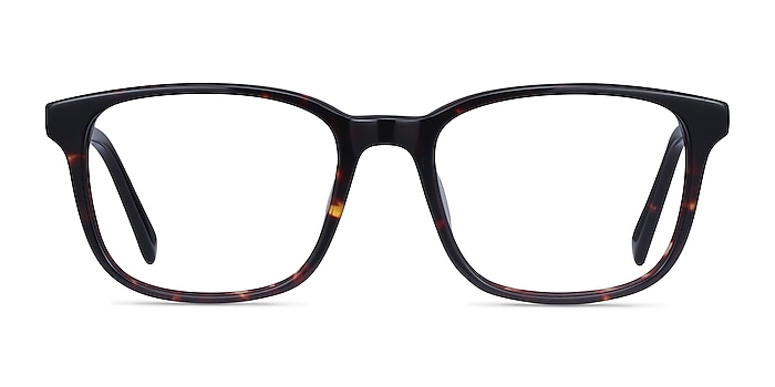 Longway Dark Tortoise Acetate Eyeglass Frames from EyeBuyDirect
