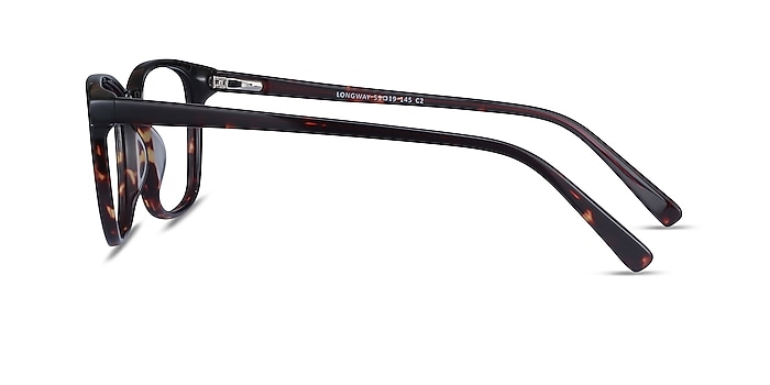 Longway Dark Tortoise Acetate Eyeglass Frames from EyeBuyDirect