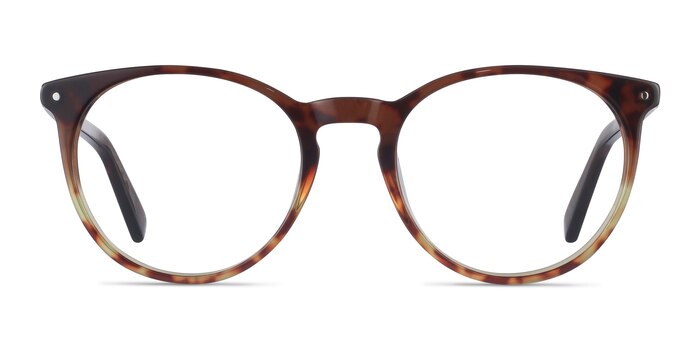 Fleury Brown Floral Acetate Eyeglass Frames from EyeBuyDirect