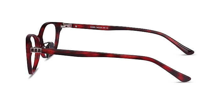 Mabel Red Tortoise Acetate Eyeglass Frames from EyeBuyDirect